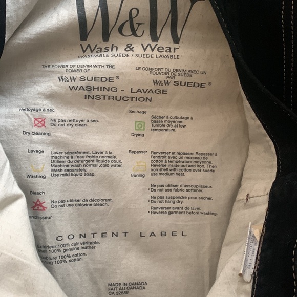 Black Genuine Suede Maxi Skirt Washable - Picture 7 of 8